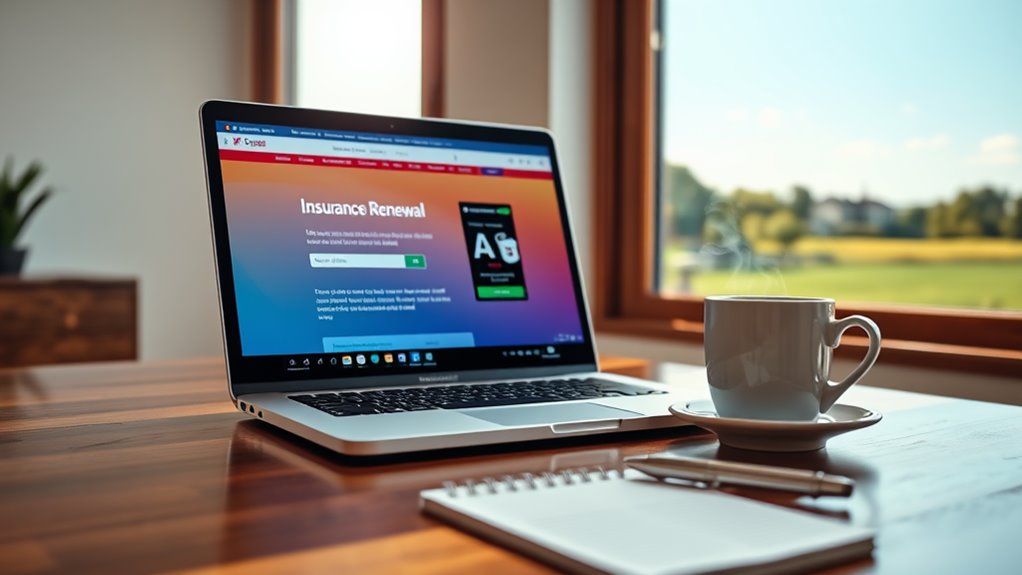 insurance providers online renewal