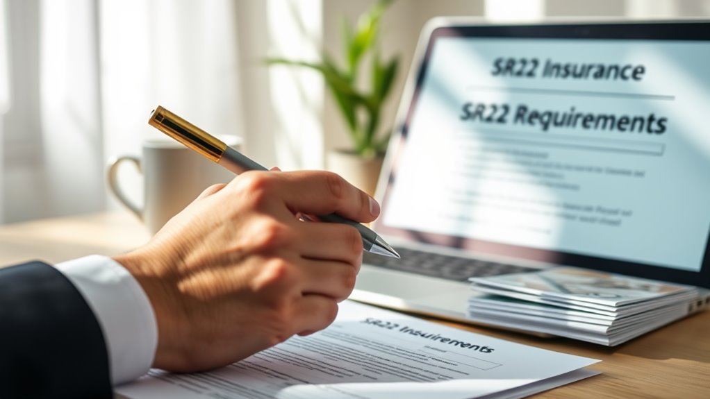 ohio sr22 insurance guidelines