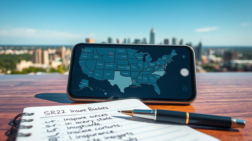 sr22 insurance state guidelines